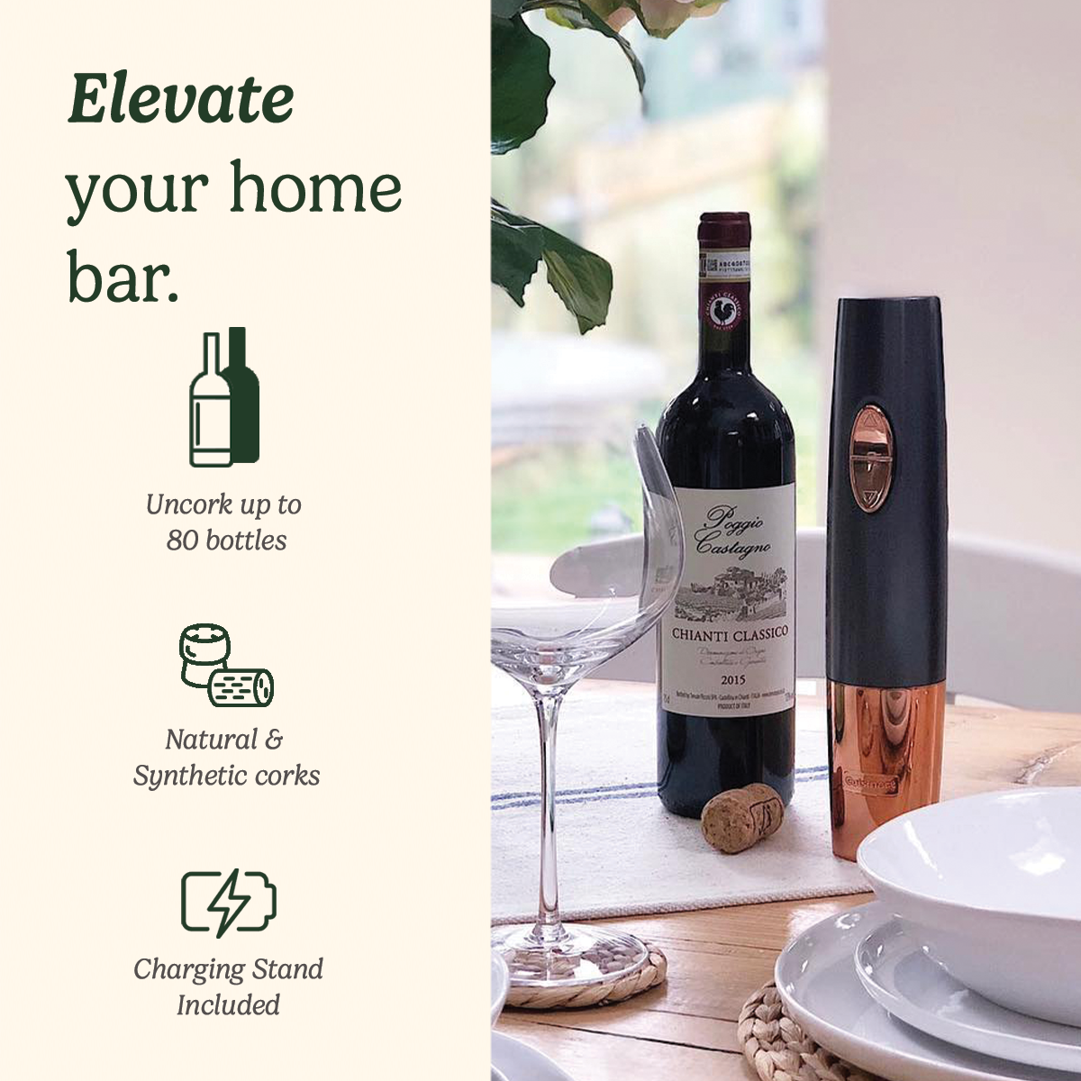 Automatic Wine Opener CWO50U Cuisinart